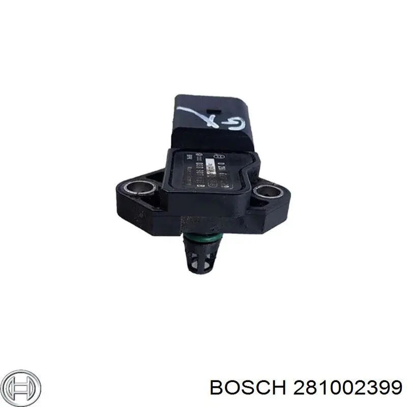 281002399 Bosch датчик тиску наддуву (датчик нагнітання повітря в турбіну)