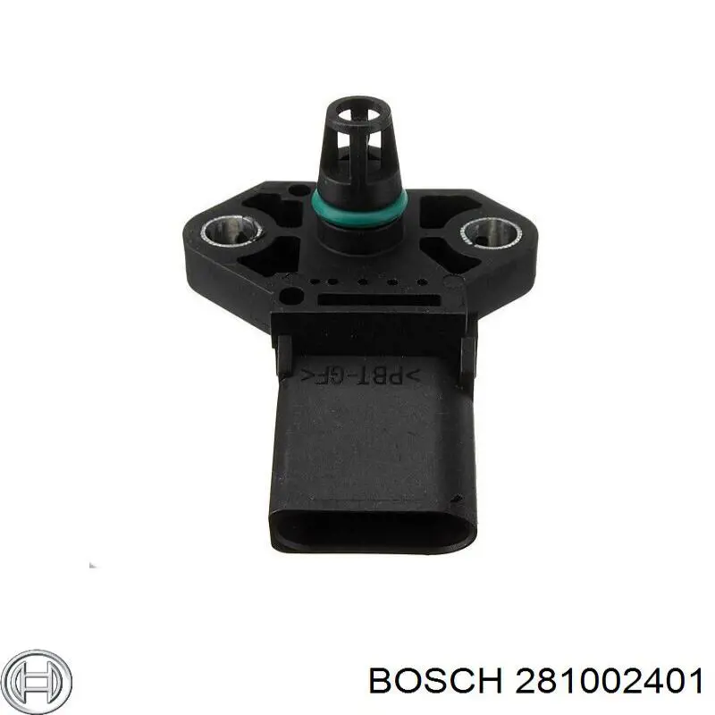 281002401 Bosch датчик тиску наддуву (датчик нагнітання повітря в турбіну)