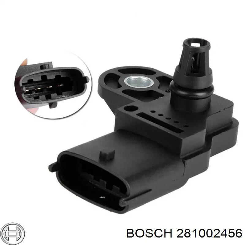 281002456 Bosch датчик тиску у впускному колекторі, map