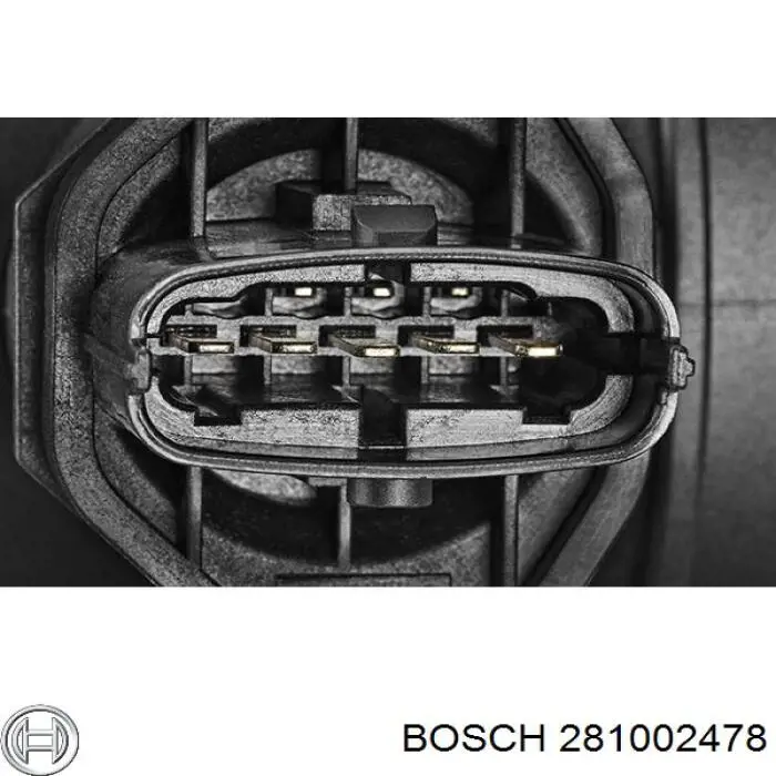 281002478 Bosch датчик потоку (витрати повітря, витратомір MAF - (Mass Airflow))