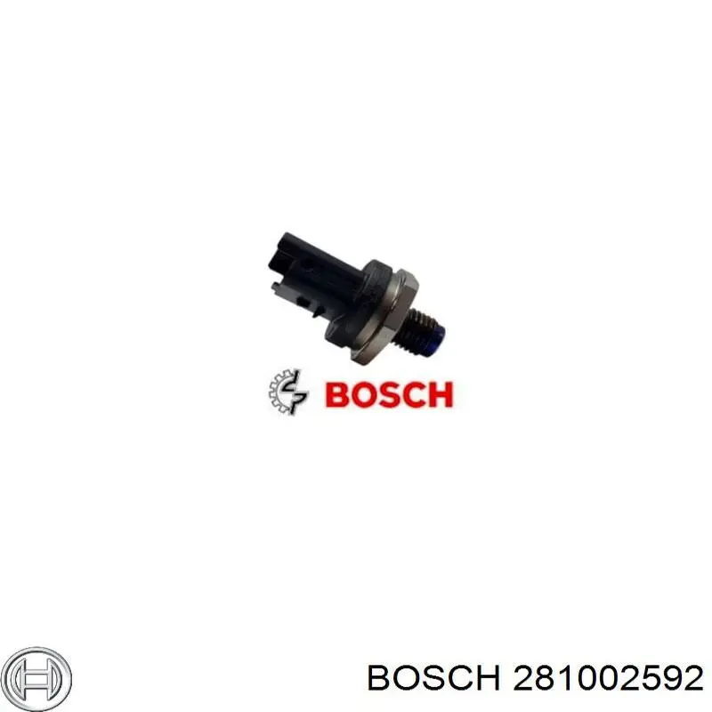 Датчик тиску палива Bosch 281002592 ціна, від 54.15 USD