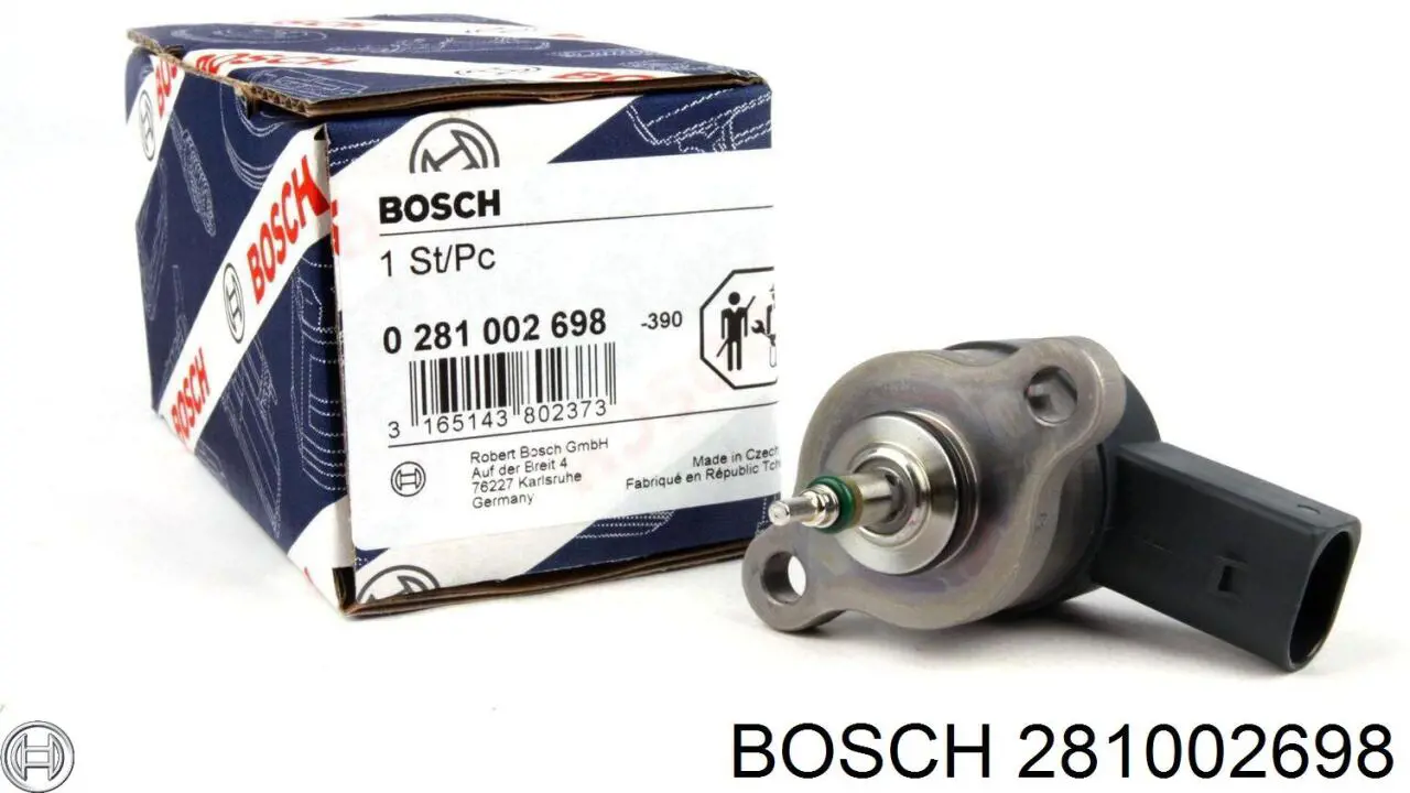 281002698 Bosch регулятор тиску палива