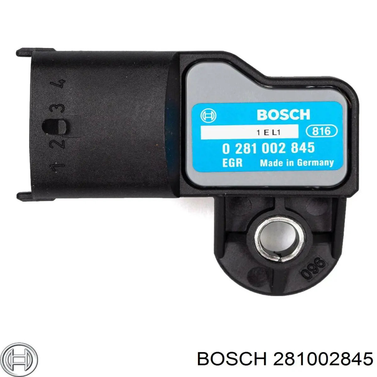 281002845 Bosch датчик тиску наддуву (датчик нагнітання повітря в турбіну)