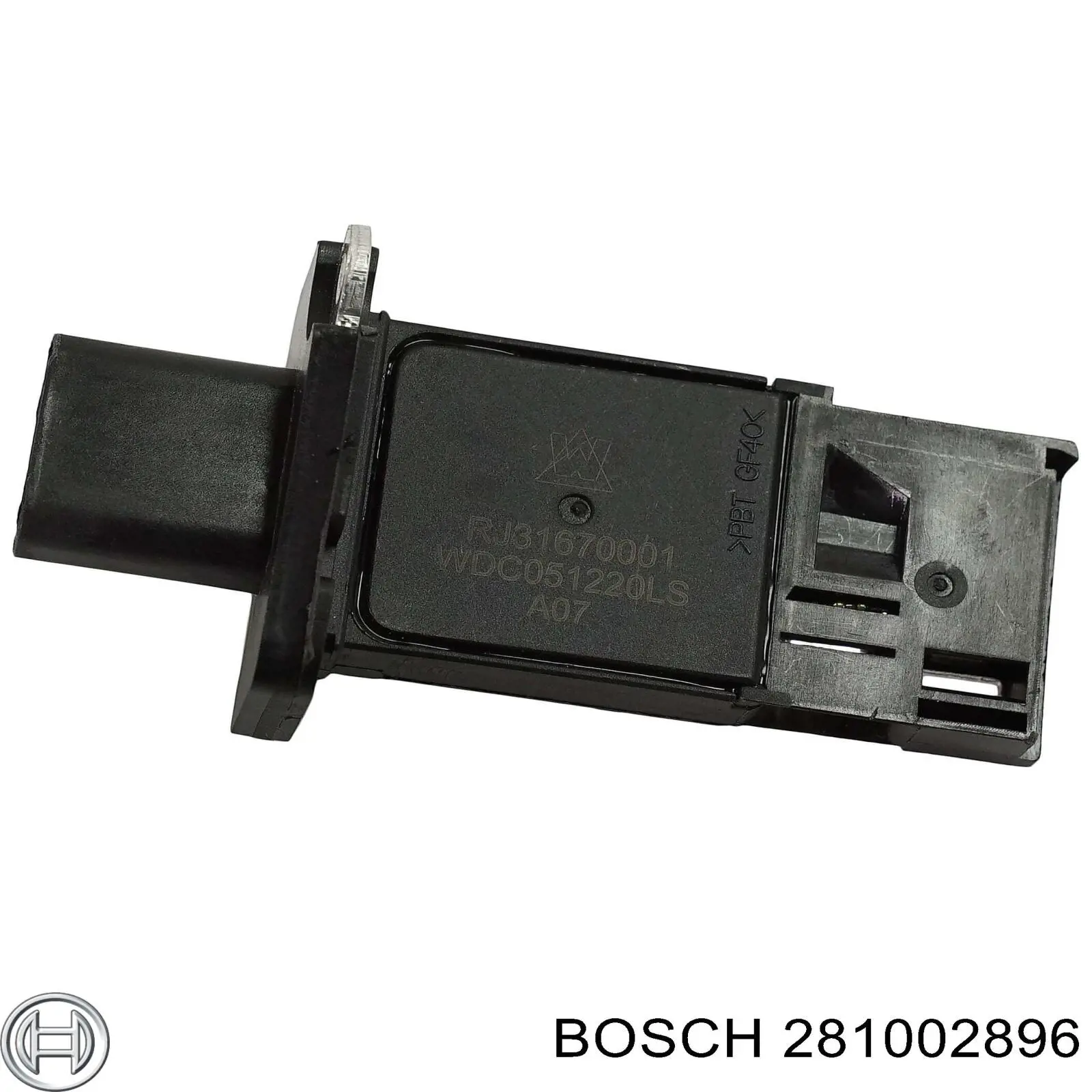 281002896 Bosch датчик потоку (витрати повітря, витратомір MAF - (Mass Airflow))