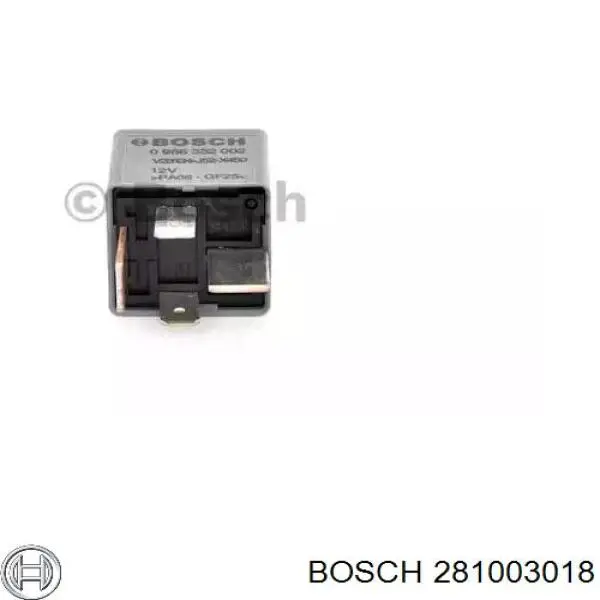 281003018 Bosch Реле свічок накалу