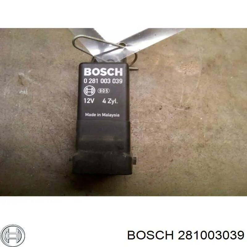 Реле свічок накалу 281003039 Bosch