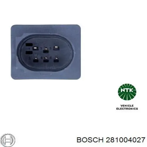 Купити 281004027 Bosch Лямбдазонд, датчик збідненої суміші