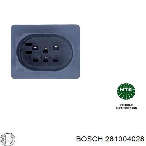 Лямбда-зонд, датчик кисню після каталізатора 281004028 Bosch