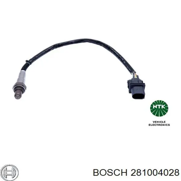 Купити 281004028 Bosch Лямбда-зонд, датчик кисню після каталізатора