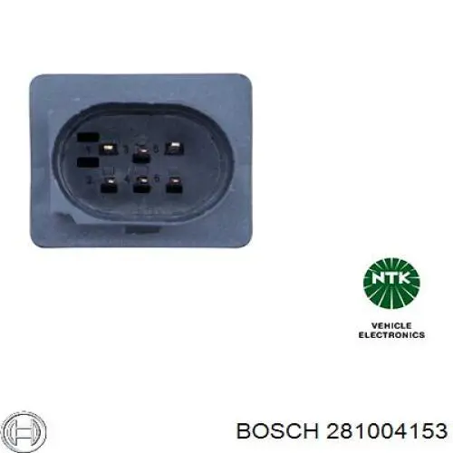 Лямбдазонд, датчик кисню до каталізатора Bosch 281004153 ціна, від 77.08 USD