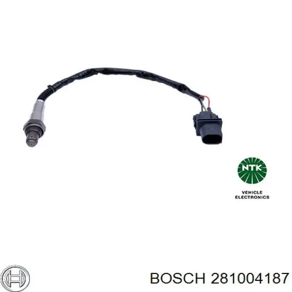 281004187 Bosch лямбдазонд, датчик кисню до каталізатора