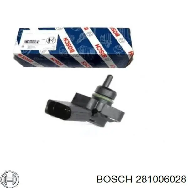 281006028 Bosch датчик тиску наддуву (датчик нагнітання повітря в турбіну)