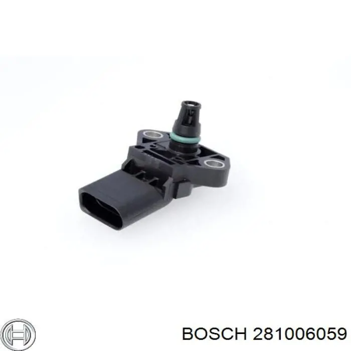 281006059 Bosch датчик тиску наддуву (датчик нагнітання повітря в турбіну)