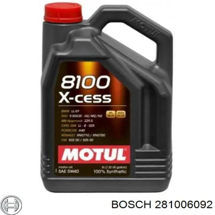 281006092 Bosch Датчик витрати повітря