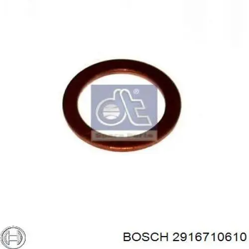 2916710610 Bosch Прокладка пробки піддону двигуна