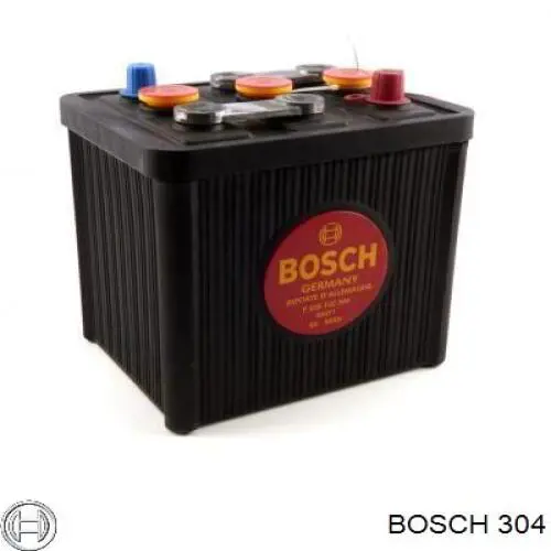 Свіча накалу Bosch 304 ціна, від 9.99 USD