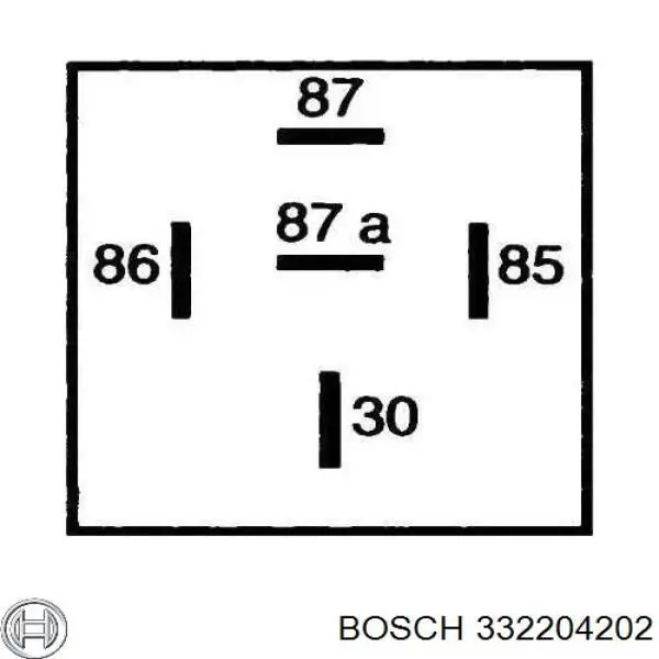 Автомобільні реле поворотів Bosch 332204202 ціна, від 6.43 USD