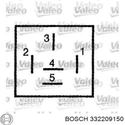 Автомобільні реле поворотів Bosch 332209150 ціна, від 2.82 USD