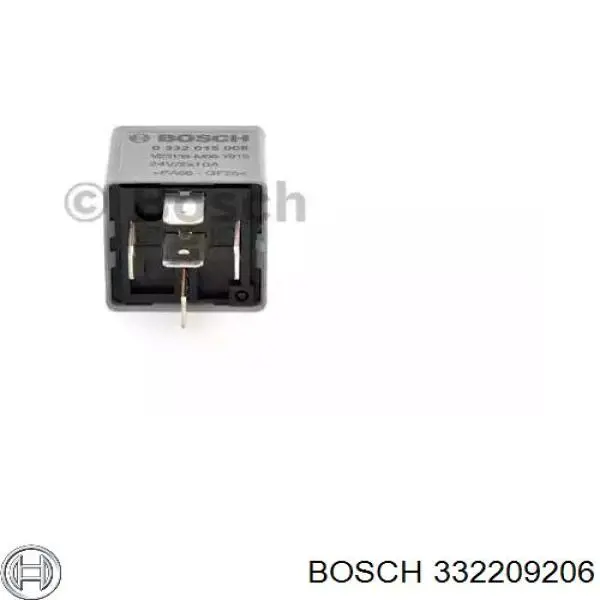 Купити 332209206 Bosch Реле поворотів