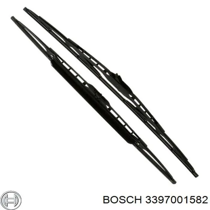Щітка-двірник лобового скла, пасажирська 3397001582 Bosch