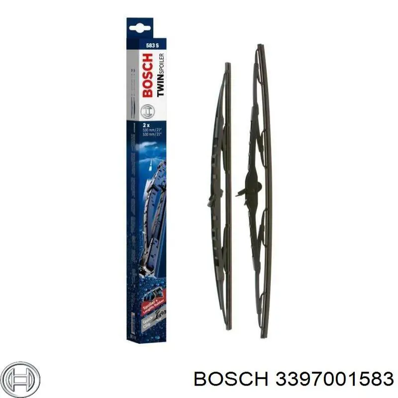 Купити 3397001583 Bosch Щітка-двірник лобового скла, пасажирська
