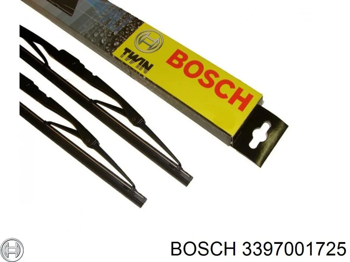 Щітка-двірник лобового скла, пасажирська Bosch 3397001725 ціна, від 26.76 USD