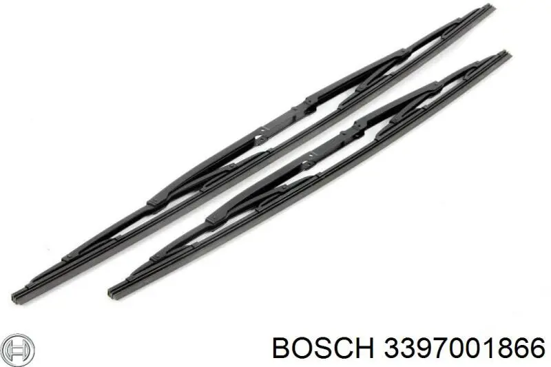 3397001866 Bosch щітка-двірник лобового скла, комплект з 2-х шт.