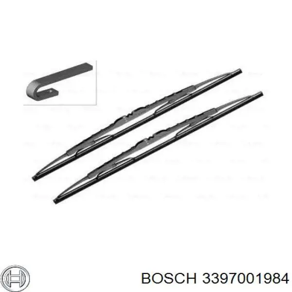 Щітки склоочисника 533 Bosch