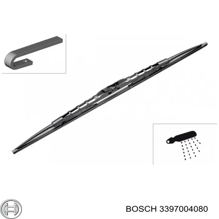 Щітки склоочисника 3397004080 Bosch