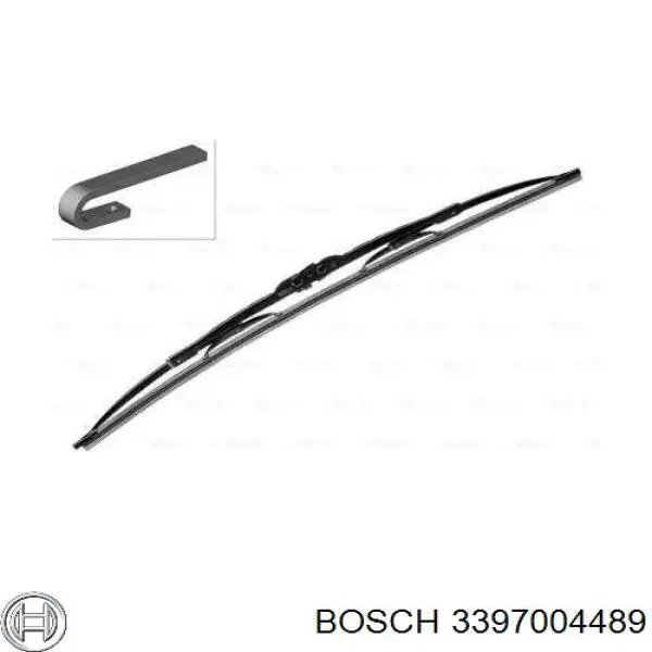 3397004489 Bosch щітка-двірник лобового скла, водійська