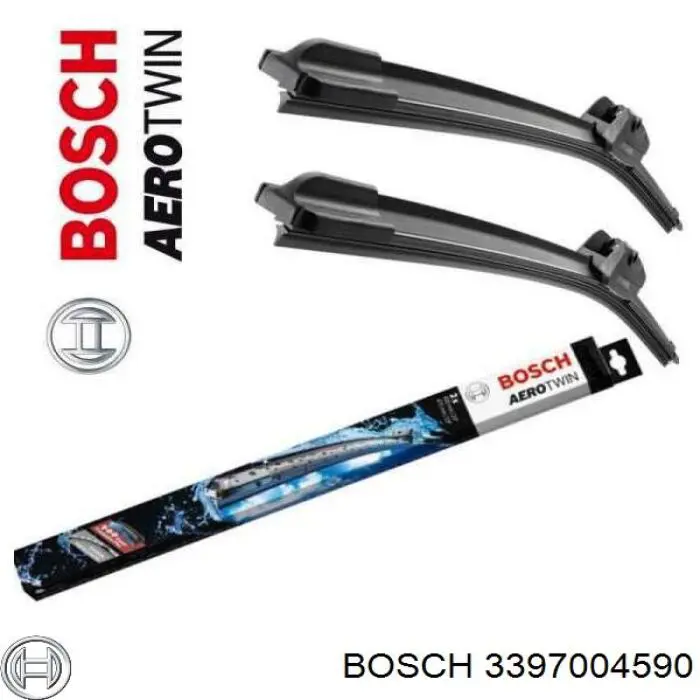 Щітка двірника права Bosch 3397004590