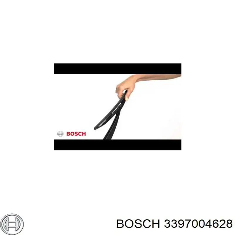 3397004628 Bosch щітка-двірник заднього скла