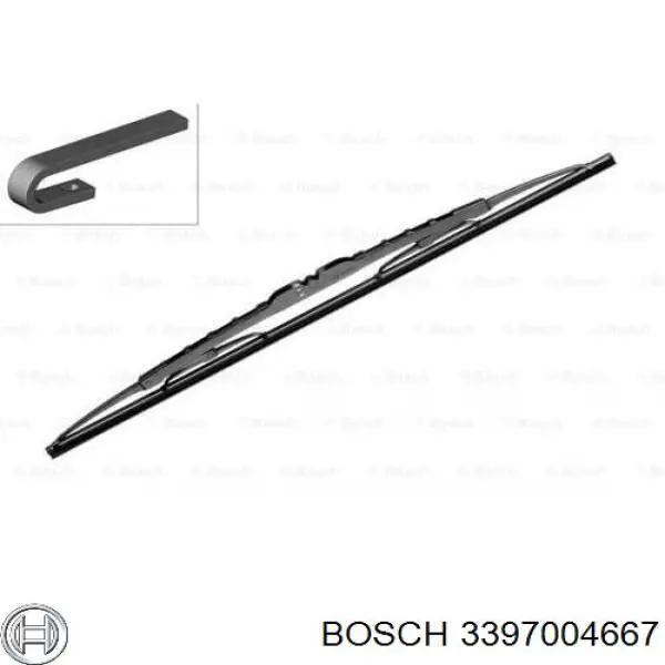 Купити 3397004667 Bosch Щітка-двірник лобового скла, пасажирська