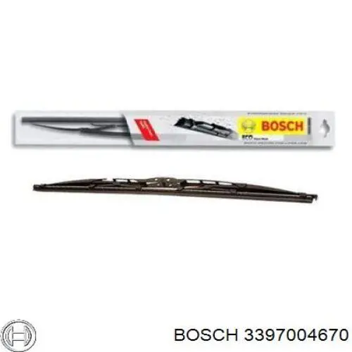 Щітка-двірник лобового скла, водійська 3397004670 Bosch
