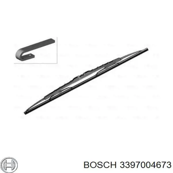 3397004673 Bosch Щітка двірника ліва