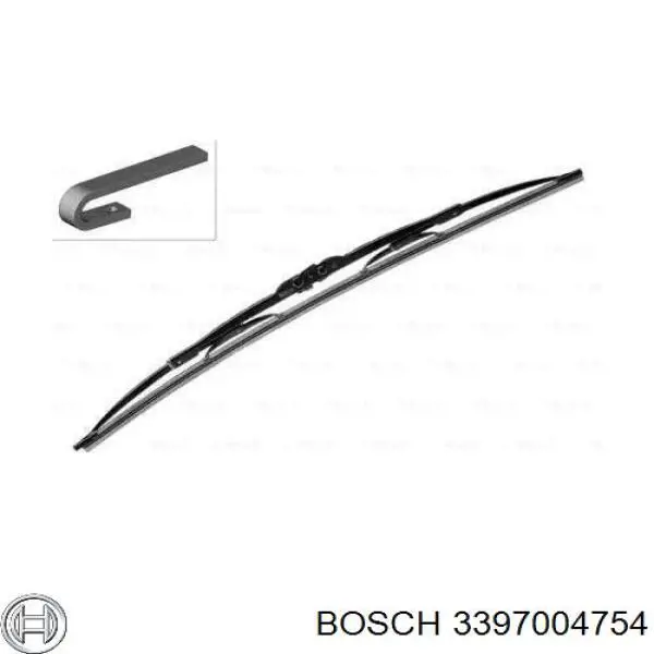 Купити 3397004754 Bosch Щітка задня