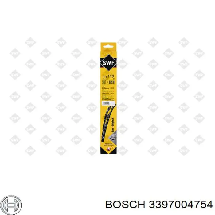 3397004754 Bosch Щітка склоочисника задня