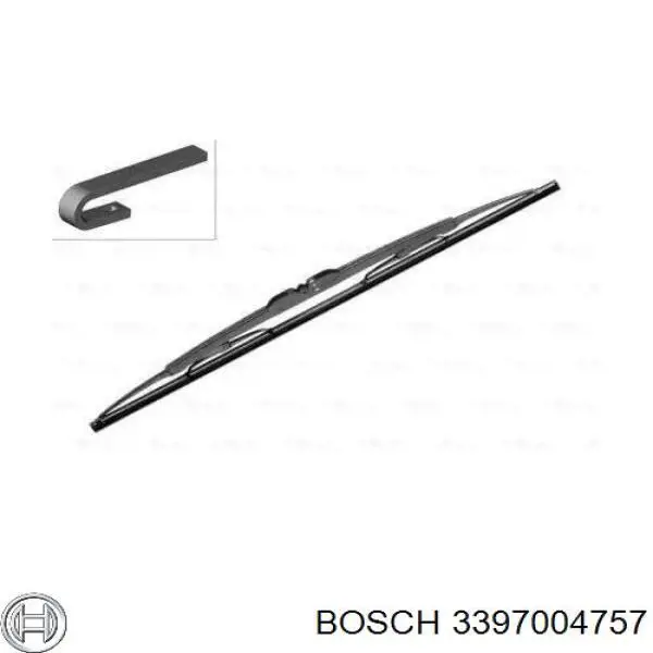 Двірник задній Bosch 3397004757
