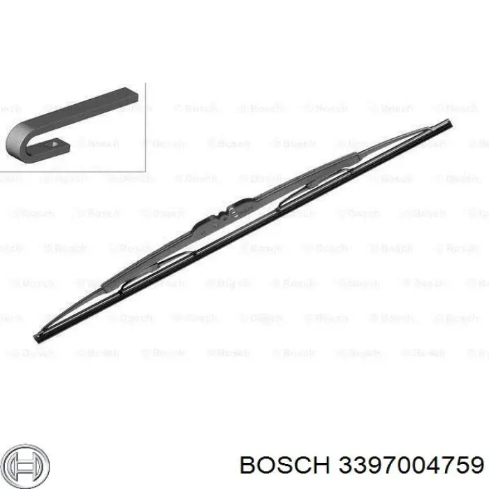 Задня щітка 3397004759 Bosch