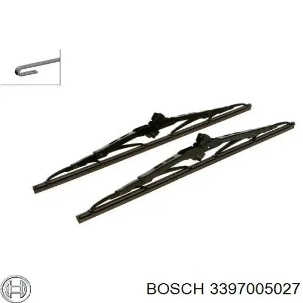 Двірники Bosch 3397005027
