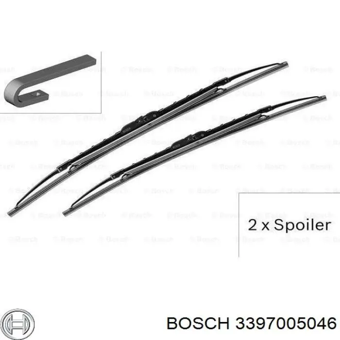 Купити 3397005046 Bosch Безконтактні двірники