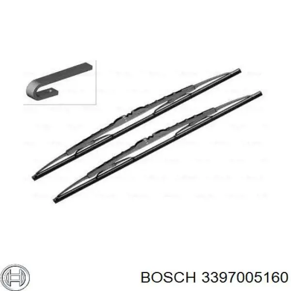 3397005160 Bosch Склоочисники лобового скла