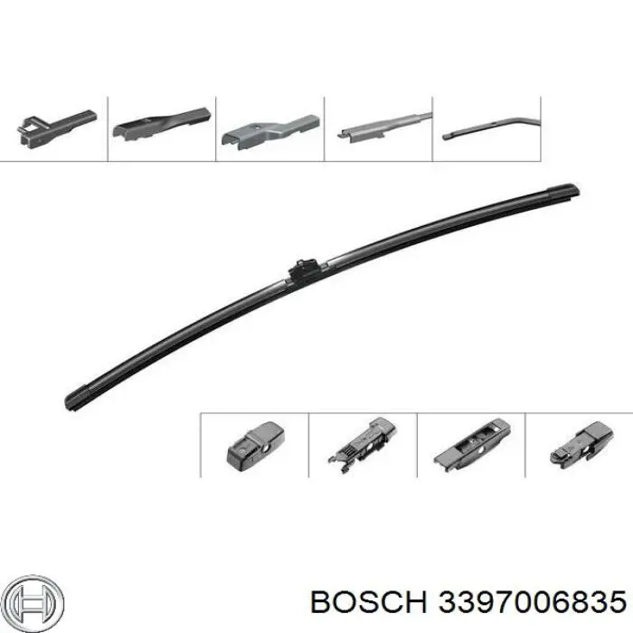 Купити 3397006835 Bosch Щітка-двірник лобового скла, водійська
