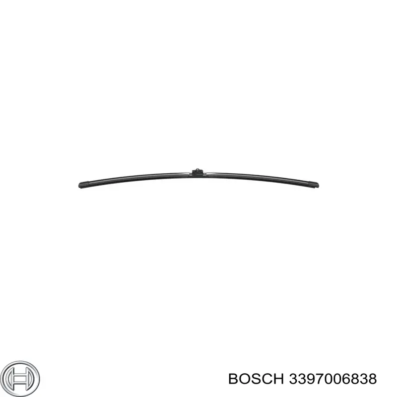 3397006838 Bosch щітка-двірник лобового скла, водійська