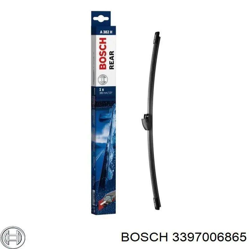 Щітка склоочисника заднього скла Bosch 3397006865 ціна, від 7.35 USD