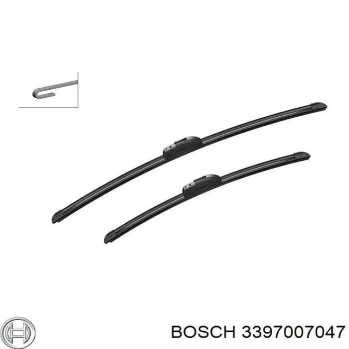 3397007047 Bosch Склоочисники лобового скла