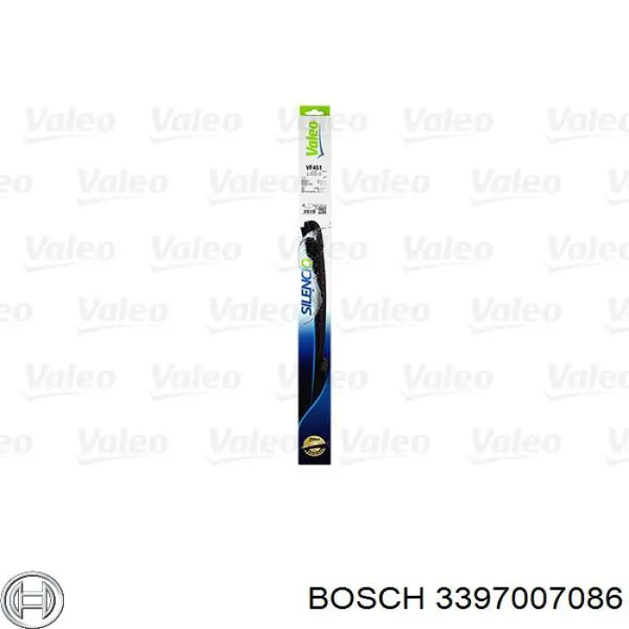 Щітки склоочисника 3397007086 Bosch