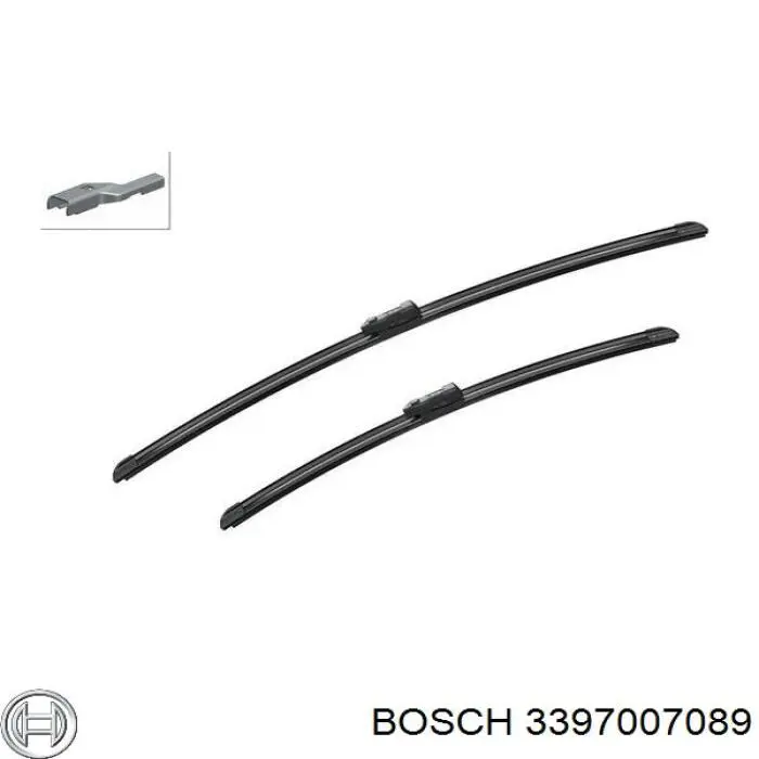 Щітка-двірник лобового скла, комплект з 2-х шт. 3397007089 Bosch