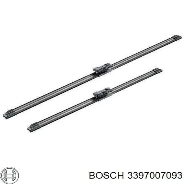 3397007093 Bosch щітка-двірник лобового скла, пасажирська