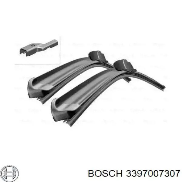 Щітка-двірник лобового скла, комплект з 2-х шт. Bosch 3397007307 ціна, від 21.96 USD